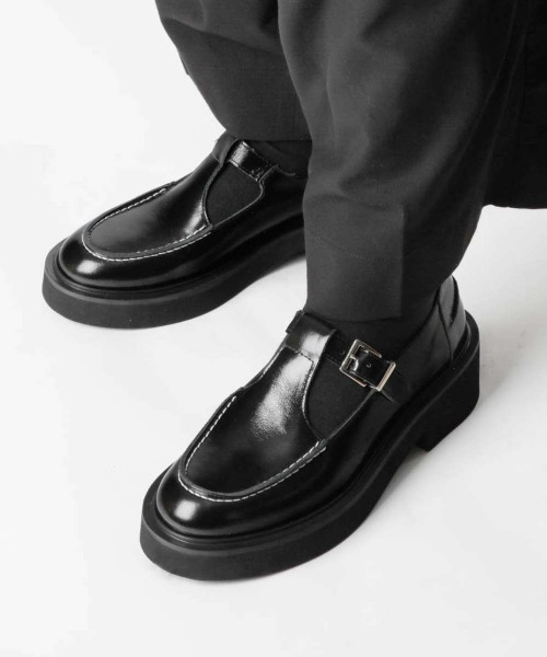 セール】FABIO RUSCONI MQN 3634 EGEO T STRAP LOAFER ファビオ