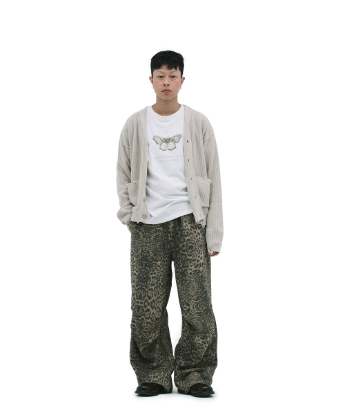 DEFGARMENTS（デフグラメンツ）の「LEOPARD SWEAT PANTS [BROWN]（その他パンツ・レディース・その他・SMALL/MEDIUM/LARGE）」の4枚目の写真
