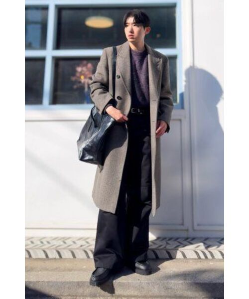 NODU（ノードユー）の「ブラシジャカードニット [チャコール]（ニット/セーター・レディース・その他・MEDIUM/LARGE）」の10枚目の写真
