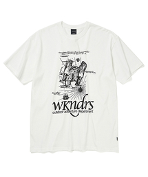 WKNDRS（ウィーキャンドース）の「TI SS T-SHIRT (WHITE)（Tシャツ/カットソー・メンズ）」