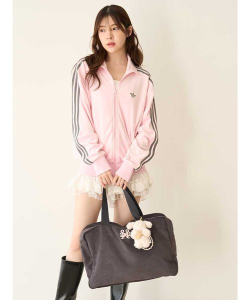 SNIDEL HOME（スナイデルホーム）の「【WEB限定カラーあり】ビッグボストンバッグ（ボストンバッグ・レディース・アイボリー/グレー/ブラウン/ピンク・F）」の16枚目の写真