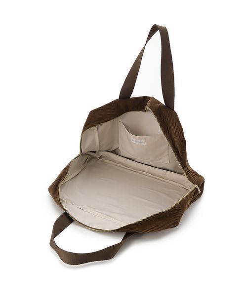 SNIDEL HOME（スナイデルホーム）の「【WEB限定カラーあり】ビッグボストンバッグ（ボストンバッグ・レディース・アイボリー/グレー/ブラウン/ピンク・F）」の6枚目の写真