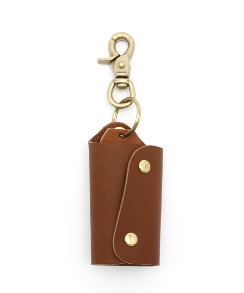 Hawk Company(ホークカンパニー)の「Hawk key case(キーケース/キーアクセサリー・メンズ・ダークブラウン/ブラウン/レッド/ブラック・FREE)」の3枚目の写真