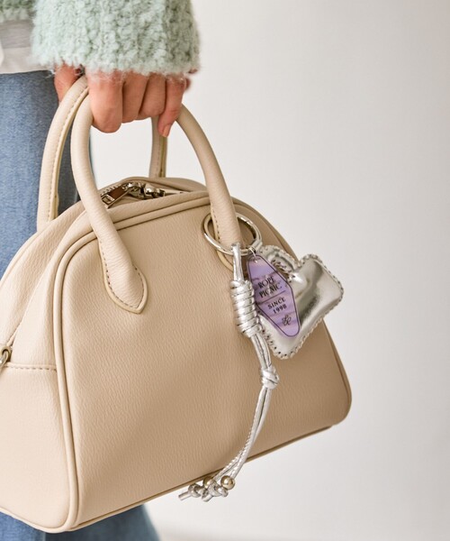 ROPE' PICNIC（ロペピクニック）の「プレート付きバッグチャーム（キーホルダー・レディース・ブラック系その他/シルバー/ゴールド・FREE）」の4枚目の写真