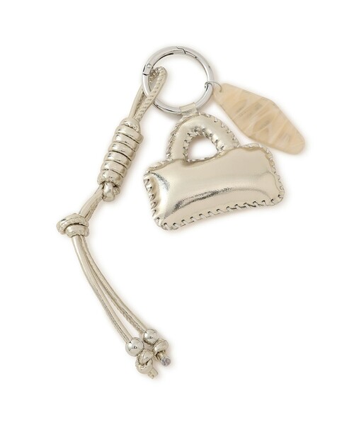 ROPE' PICNIC（ロペピクニック）の「プレート付きバッグチャーム（キーホルダー・レディース・ブラック系その他/シルバー/ゴールド・FREE）」の6枚目の写真