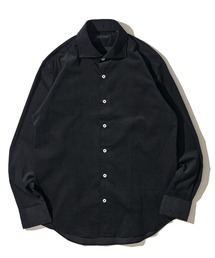 リラックスシルエット コーデュロイホリゾンタルカラーシャツ