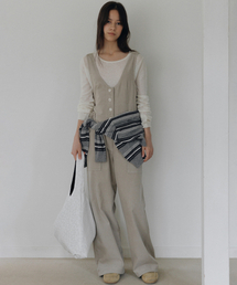 Buddy corduroy overall (beige)