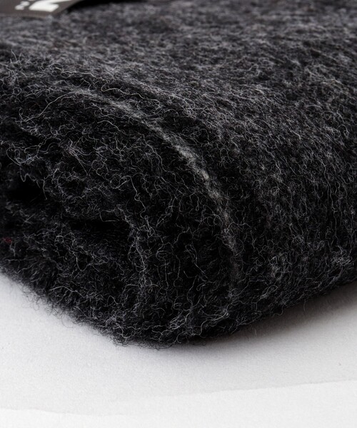 NOLLEY’S(ノーリーズ)の「【MAC.N/マックエヌ】Lambswool Dual Scarf 25(ストール/ショール・メンズ・チャコールグレー/ネイビー・FREE)」の21枚目の写真