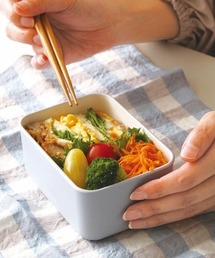 Leaflets（リーフレッツ）の「【 Leaflets / リーフレッツ 】LAURIER ランチボックスミニ  LNC-023_026  ECI（お弁当箱）」