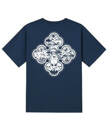KTN0130 UFO 半袖Tシャツ - ネイビー