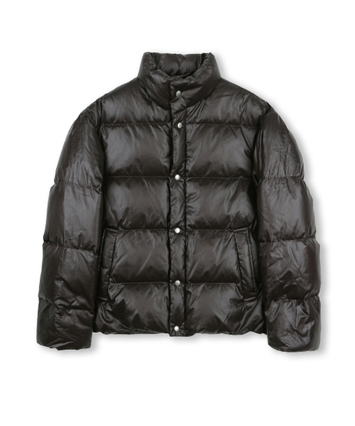 BESLOW(ビースロー)の「ESSENTIAL COATED DOWN JACKET BLACK BROWN(ダウンジャケット/コート・メンズ・その他・MEDIUM/LARGE/X-LARGE/SMALL)」の1枚目の写真