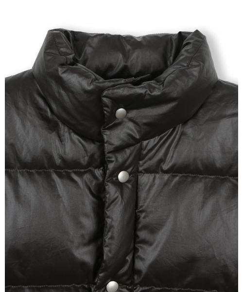 BESLOW(ビースロー)の「ESSENTIAL COATED DOWN JACKET BLACK BROWN(ダウンジャケット/コート・メンズ・その他・MEDIUM/LARGE/X-LARGE/SMALL)」の2枚目の写真