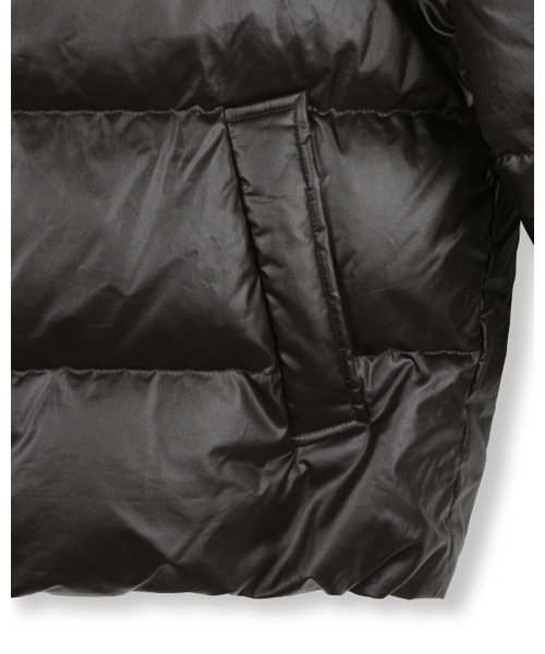 BESLOW(ビースロー)の「ESSENTIAL COATED DOWN JACKET BLACK BROWN(ダウンジャケット/コート・メンズ・その他・MEDIUM/LARGE/X-LARGE/SMALL)」の4枚目の写真