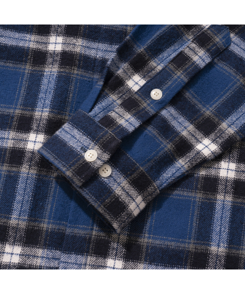 EXTRAORDINARY（エクストラオーディナリー）の「TARTAN CHECK HOOD SHACKET BLUE（シャツ/ブラウス・メンズ・その他・MEDIUM/LARGE/X-LARGE）」の21枚目の写真