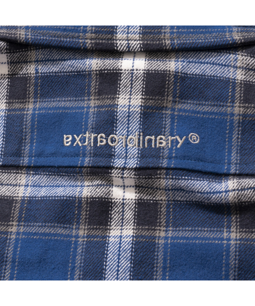 EXTRAORDINARY（エクストラオーディナリー）の「TARTAN CHECK HOOD SHACKET BLUE（シャツ/ブラウス・メンズ・その他・MEDIUM/LARGE/X-LARGE）」の20枚目の写真