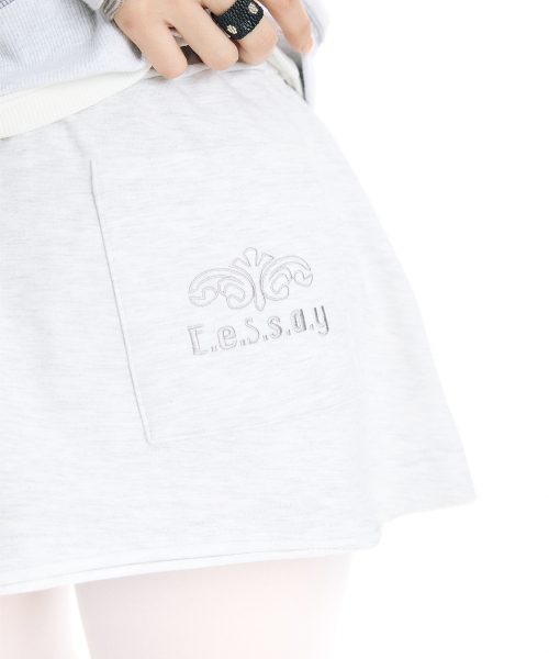 EESSAY(エッセイ)の「フェアリーミニスカート - ホワイトグレー(スカート・レディース・その他・FREE)」の9枚目の写真