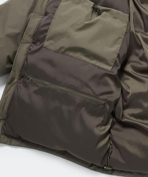 DAIWA PIER39(ダイワピア39)の「DAIWA PIER39 EXPEDITION DOWN JACKET(ダウンジャケット/コート・メンズ・カーキ/チャコールグレー/ブラック/ホワイト・MEDIUM/SMALL/X-LARGE/LARGE)」の9枚目の写真