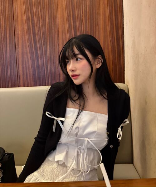 ARI(アリ)の「IRIS TOP / WHITE(Tシャツ/カットソー・レディース・ホワイト・FREE)」の2枚目の写真