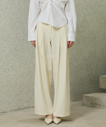ARI（アリ）の「TOMO WIDE SLACKS / IVORY（スラックス）」
