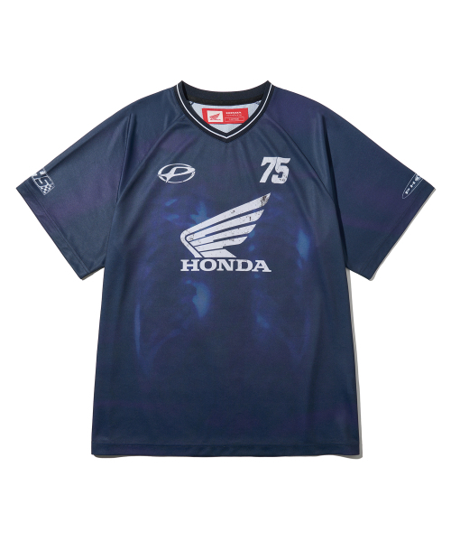 PHYPS MOTORCYCLE(フィップスモーターサイクル)の「X-Ray Jersey Short Sleeve Blue(Tシャツ/カットソー・レディース・その他・LARGE/SMALL/X-LARGE/MEDIUM)」の2枚目の写真