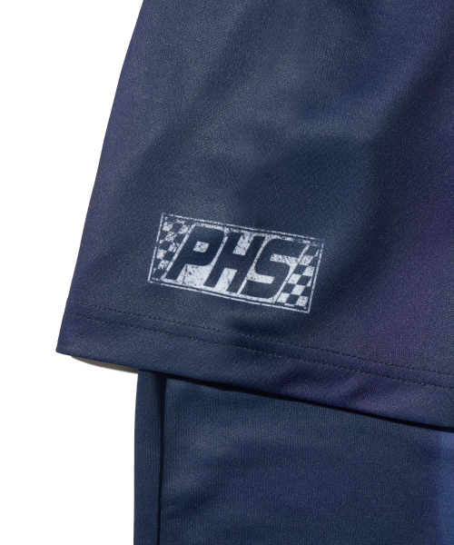 PHYPS MOTORCYCLE(フィップスモーターサイクル)の「X-Ray Jersey Short Sleeve Blue(Tシャツ/カットソー・レディース・その他・LARGE/SMALL/X-LARGE/MEDIUM)」の4枚目の写真