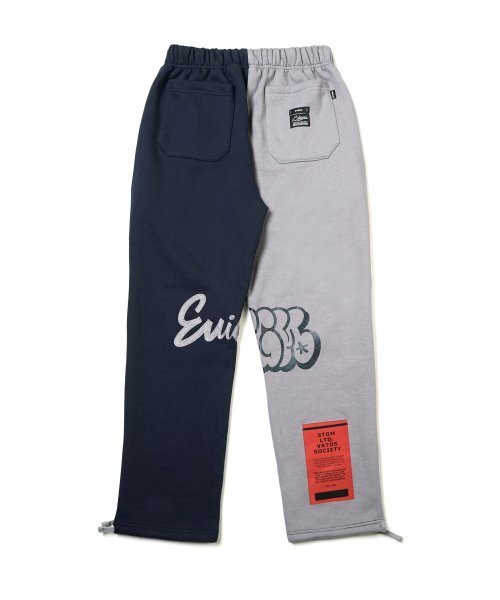 STIGMA(スティグマ)の「22 HALF COLOR HEAVY SWEAT JOGGER PANTS NAVY GREY(スウェットパンツ・メンズ・その他・LARGE/X-LARGE)」の2枚目の写真