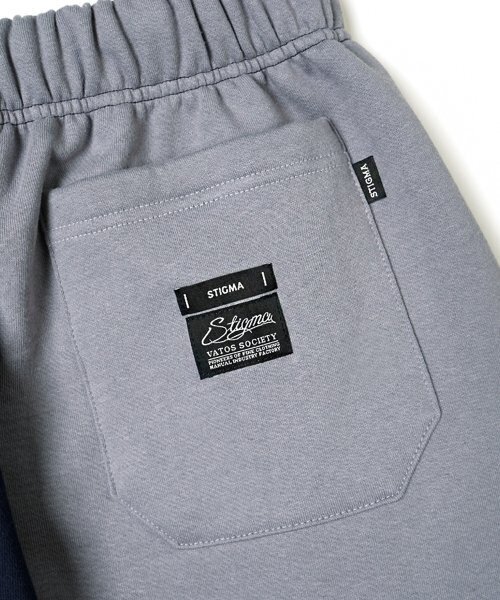 STIGMA(スティグマ)の「22 HALF COLOR HEAVY SWEAT JOGGER PANTS NAVY GREY(スウェットパンツ・メンズ・その他・LARGE/X-LARGE)」の7枚目の写真
