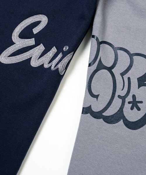 STIGMA(スティグマ)の「22 HALF COLOR HEAVY SWEAT JOGGER PANTS NAVY GREY(スウェットパンツ・メンズ・その他・LARGE/X-LARGE)」の8枚目の写真