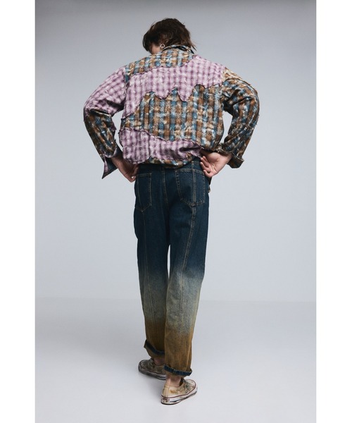 Desigual（デシグアル）の「グラデーション ウォッシュ バルーン デニム（デニムパンツ・メンズ・ブルー・XS/S/M/L/XL/XXL）」の8枚目の写真