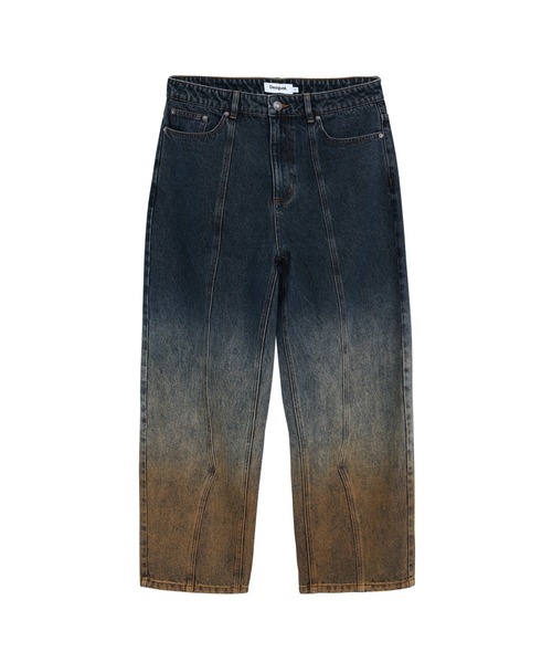 Desigual（デシグアル）の「グラデーション ウォッシュ バルーン デニム（デニムパンツ・メンズ・ブルー・XS/S/M/L/XL/XXL）」の2枚目の写真