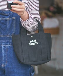 BIRTHDAY BAR | ≪BIRTHDAY BARオリジナル≫【B-DAY DONUTS】キャンバス2WAYミニトートバッグ(ショルダーバッグ)