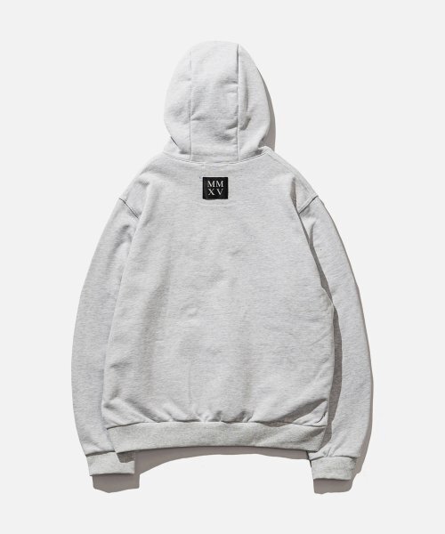 VASTIC(バスティック)の「スタッドダブルステッチフードパーカー_アッシュグレー(パーカー・メンズ・その他・LARGE/MEDIUM)」の3枚目の写真