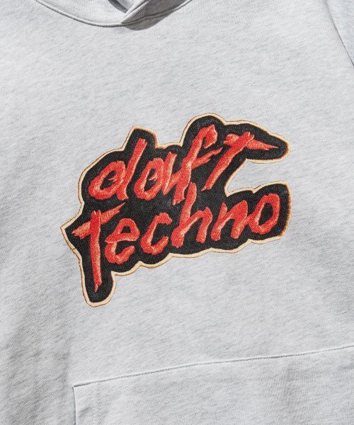 VASTIC(バスティック)の「スタッドダブルステッチフードパーカー_アッシュグレー(パーカー・メンズ・その他・LARGE/MEDIUM)」の5枚目の写真