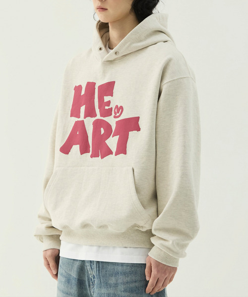 MIM the wardrobe(ミームザワードローブ)の「ワンハートフードパーカー_オートミール(パーカー・レディース・その他・MEDIUM)」の16枚目の写真