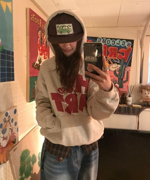 MIM the wardrobe(ミームザワードローブ)の「ワンハートフードパーカー_オートミール(パーカー・レディース・その他・MEDIUM)」の20枚目の写真