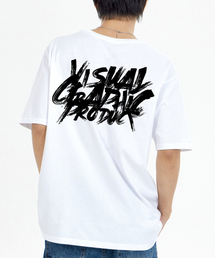 BY.L（バイエル）の「Paint Graffiti Logo Short Sleeve T-Shirt White（Tシャツ/カットソー）」