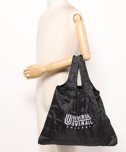 UNIVERSAL OVERALL（ユニバーサルオーバーオール）の「【RES】【UNIVERSAL OVERALL】巾着ポーチ(エコバック付)（ショルダーバッグ・メンズ・ベージュ/オレンジ/カーキ/ブラック・FREE）」の22枚目の写真