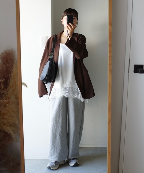 model：H158 着用サイズ：FREE
