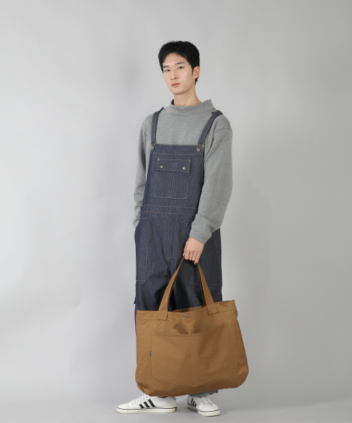 SAINTCREW(セントクルー)の「ラウンドボリュームペンタゴンポケットエコバッグ RVP-146 キャメル(エコバッグ/サブバッグ・メンズ・その他・フリー)」の8枚目の写真