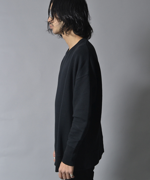 AMERICAN RAG CIE（アメリカンラグシー）の「AMERICAN RAG CIE ビッグシルエットスウェット【WEB限定】（スウェット・メンズ・ホワイト/ブラック/グレー・1/2）」の5枚目の写真