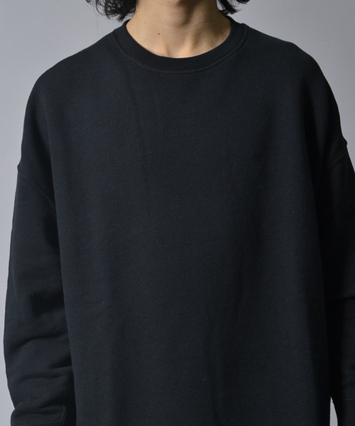 AMERICAN RAG CIE（アメリカンラグシー）の「AMERICAN RAG CIE ビッグシルエットスウェット【WEB限定】（スウェット・メンズ・ホワイト/ブラック/グレー・1/2）」の12枚目の写真