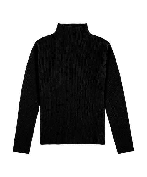 Cashmere Half-Neck Sweater_Black