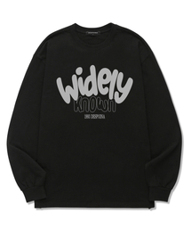 OUSE（オウズ）の「WIDELY KNOWN ロングスリーブ (DLS035) ブラック（Tシャツ/カットソー）」