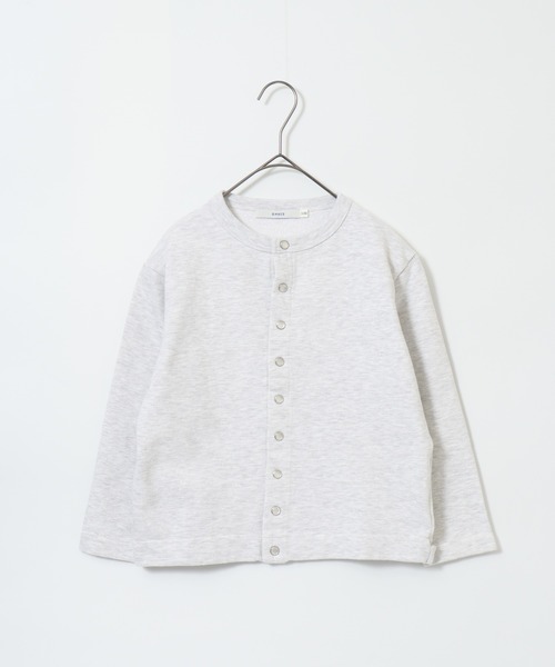 OMNES（オムネス）の「裏毛スウェット パールドットカーディガン KIDS（カーディガン/ボレロ・キッズ・グレー/ホワイト/ピンクベージュ/ブラック・100cm/120cm/130cm/110cm/140cm）」の18枚目の写真