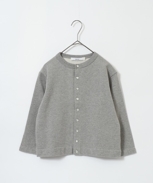 OMNES（オムネス）の「裏毛スウェット パールドットカーディガン KIDS（カーディガン/ボレロ・キッズ・グレー/ホワイト/ピンクベージュ/ブラック・100cm/120cm/130cm/110cm/140cm）」の21枚目の写真