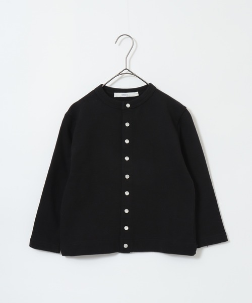 OMNES（オムネス）の「裏毛スウェット パールドットカーディガン KIDS（カーディガン/ボレロ・キッズ・グレー/ホワイト/ピンクベージュ/ブラック・100cm/120cm/130cm/110cm/140cm）」の19枚目の写真