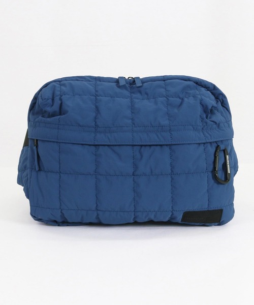 ADAM PATEK(アダムパテック)の「【ADAMPATEK/アダムパテック】square quilt BIG body bag /スクエアキルトビッグボディバッグ(ボディバッグ/ウエストポーチ・メンズ・ブラック/カーキ/ホワイト・FREE)」の4枚目の写真
