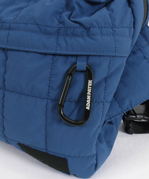 ADAM PATEK(アダムパテック)の「【ADAMPATEK/アダムパテック】square quilt BIG body bag /スクエアキルトビッグボディバッグ(ボディバッグ/ウエストポーチ・メンズ・ブラック/カーキ/ホワイト・FREE)」の16枚目の写真