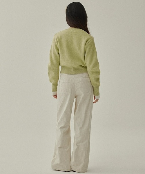 COVERNAT（カバーナット）の「WOMEN'S STRAIGHT CORDUROY PANTS（その他パンツ・レディース・アイボリー・MEDIUM/SMALL）」の3枚目の写真