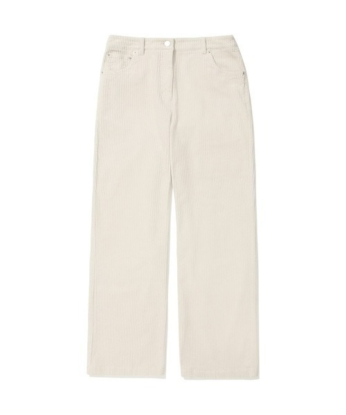 COVERNAT（カバーナット）の「WOMEN'S STRAIGHT CORDUROY PANTS（その他パンツ・レディース・アイボリー・MEDIUM/SMALL）」の7枚目の写真